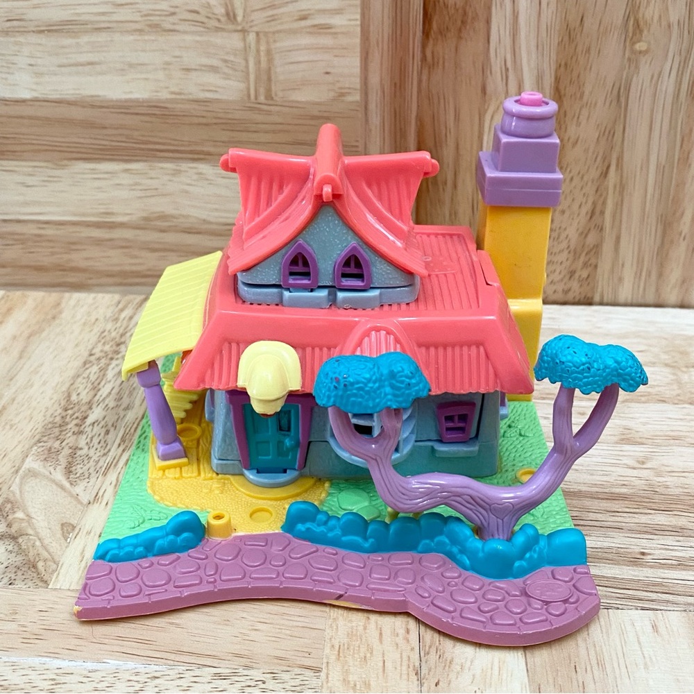 1994 Vintage Polly Pocket Bluebird Toys Swindon England Light Up Kitty House